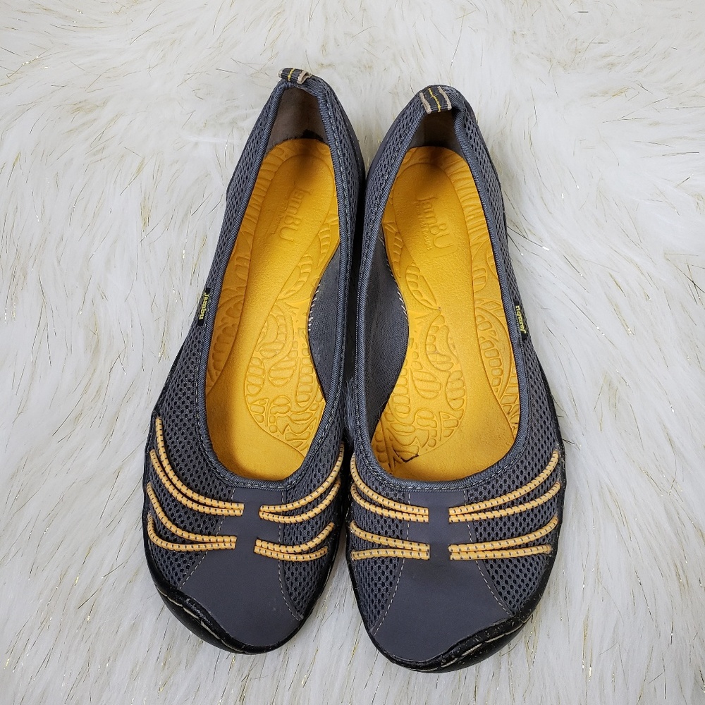 Jambu Bare Feet Spin Flats Sz 7.5M